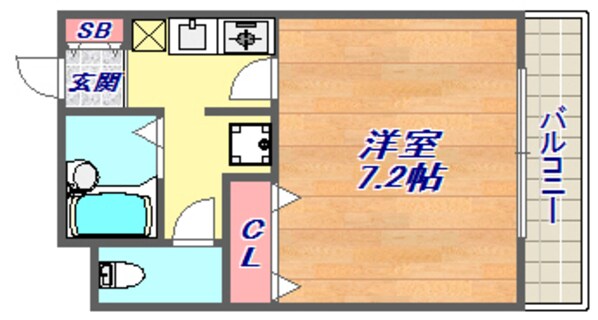 ライフ石町の物件間取画像